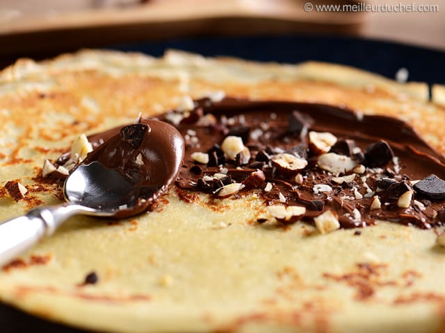 crêpe au chocolat