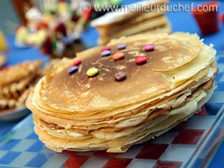 Cr&ecirc;pe au sucre