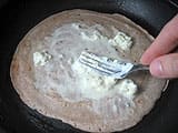 crêpe au roquefort et amandes - 7