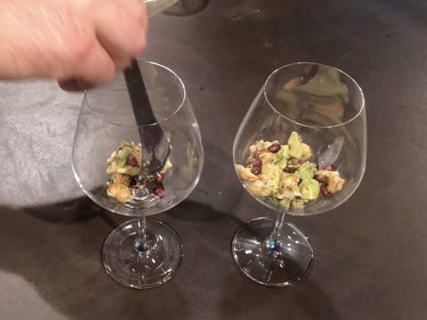 Espuma d'avocat aux crevettes épicées - 61