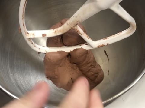Croissant bicolore cacao - 36