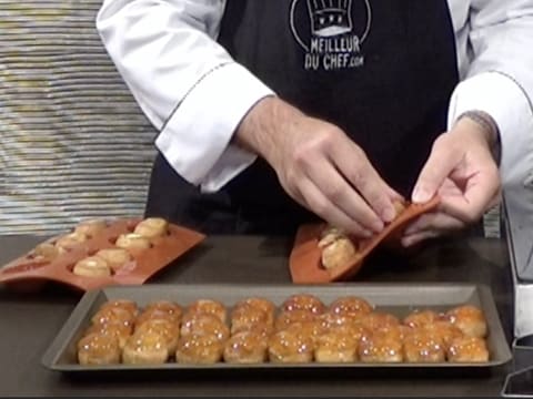 Croquembouche chiffre à la nougatine - 100