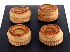 Croûte à bouchée ronde (vol au vent)