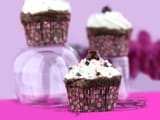 Cupcakes au chocolat et cerise amarena