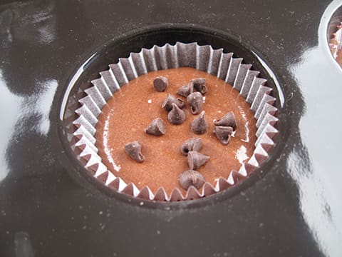 Cupcakes au chocolat et cerise amarena - 14