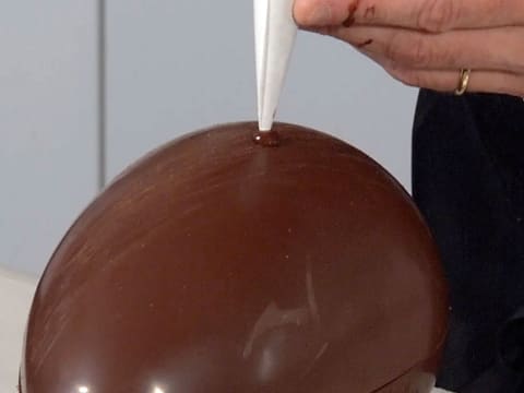 Déclinaison de décors sur œufs de Pâques en chocolat - 24