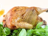 Dinde de No&euml;l farcie au boudin blanc et aux figues