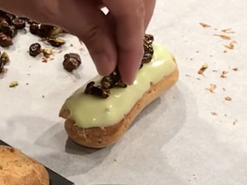 Éclair pistache/chocolat - 59