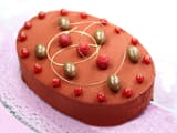 Entremet aux fruits rouges