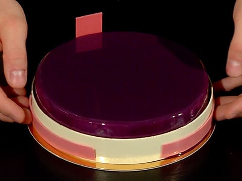 Entremets printanier à la myrtille - 120