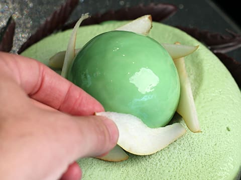 Entremets bavarois à la pomme - 105