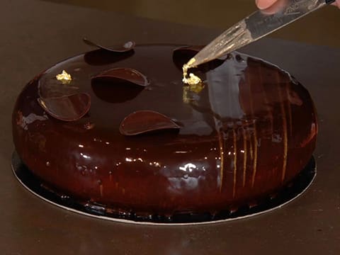 Entremets poire Belle Hélène - 76