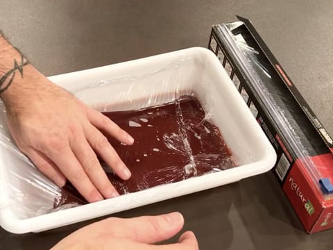 Entremets le bonnet du Père Noël - 26