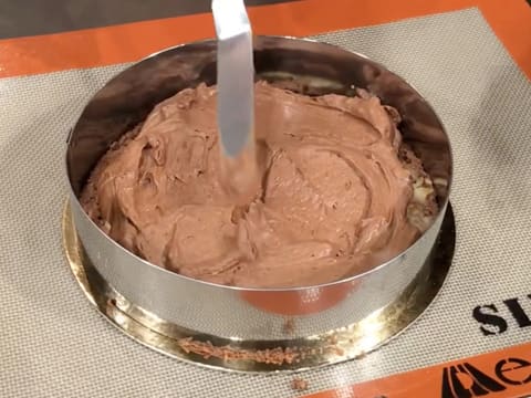 Entremets chocolat praliné agrumes - 69