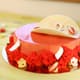 Entremets fraise - coco - hibiscus