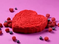 Entremets cœur Saint Valentin