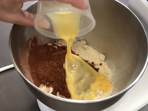 Entremets fraîcheur framboise, vanille, chocolat - 9
