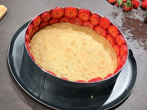 Désir printanier aux fraises et fromage blanc - 55