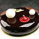 Entremets demi lune framboise Inaya