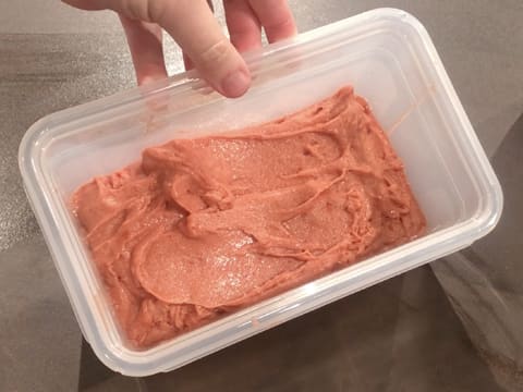 Entremets glacé, Mojito et fraise - 37