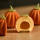 Entremets d'Halloween butternut/mandarine