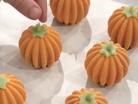 Entremets d'Halloween butternut/mandarine - 83