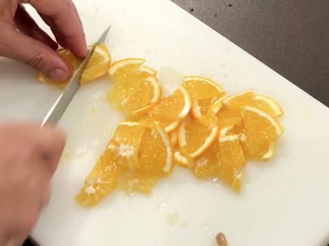 Entremets d'Halloween au chocolat et à l'orange - 28