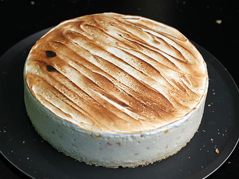 Entremets pêche meringué - 78