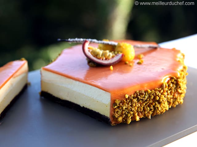 Entremets Réunion mangue/coco