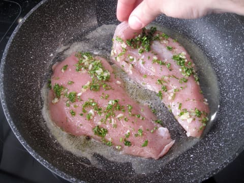 Escalope de dinde à la moutarde - 7