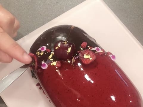 Entremets esquimau XXL cerise - 123