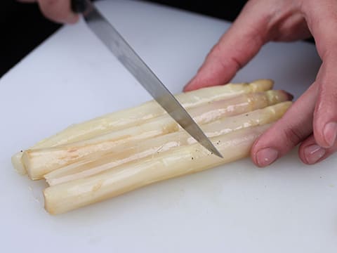 Feuilleté d'asperges, sauce mousseline - 44