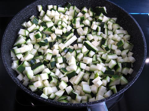 Flan de courgettes - 3