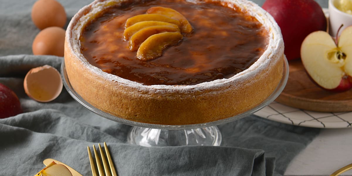 Flan normand aux pommes