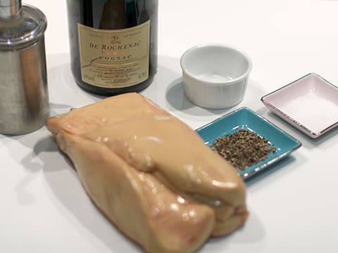 Foie gras au torchon cuit au micro-ondes - 1