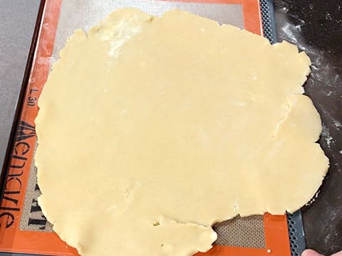 Fonçage parfait d'un cercle à tarte - 15