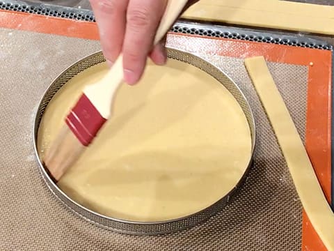 Fonçage parfait d'un cercle à tarte - 27