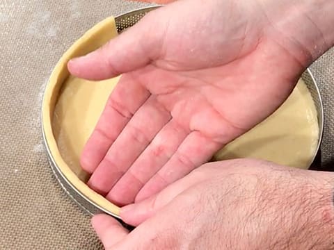 Fonçage parfait d'un cercle à tarte - 29