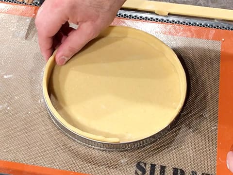 Fonçage parfait d'un cercle à tarte - 31