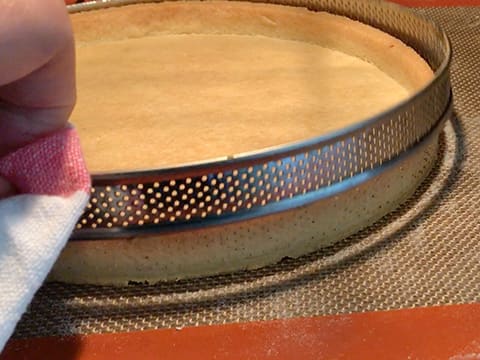 Fonçage parfait d'un cercle à tarte - 39