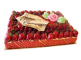 Fraisier &agrave; la cr&egrave;me mousseline
