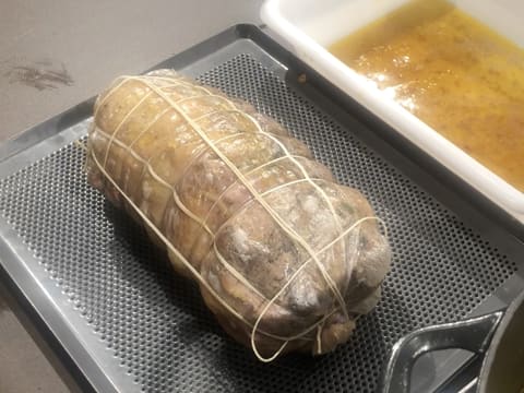 Galantine de canette au foie gras et champignons - 116