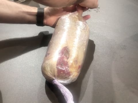Galantine de canette au foie gras et champignons - 97
