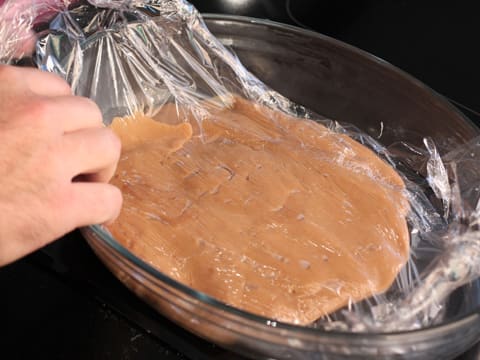 Galette des rois au caramel et aux pommes - 17