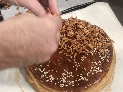 Galette des rois frangipane noisette/caramel - 141