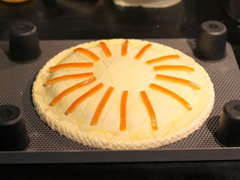 Galette des rois chocolat et oranges confites - 41