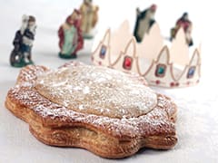 Galette des rois à la frangipane et craquelin