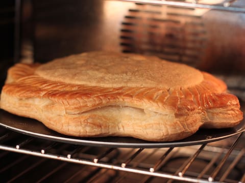 Galette des rois à la frangipane et craquelin - 50