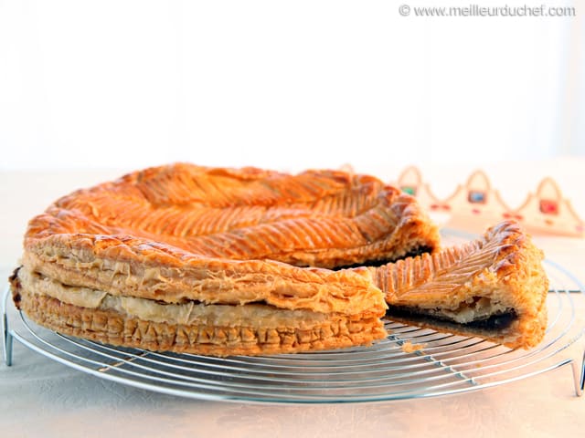 Galette des rois à la frangipane au praliné