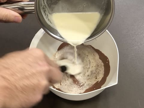 Ganache au chocolat au lait - 5